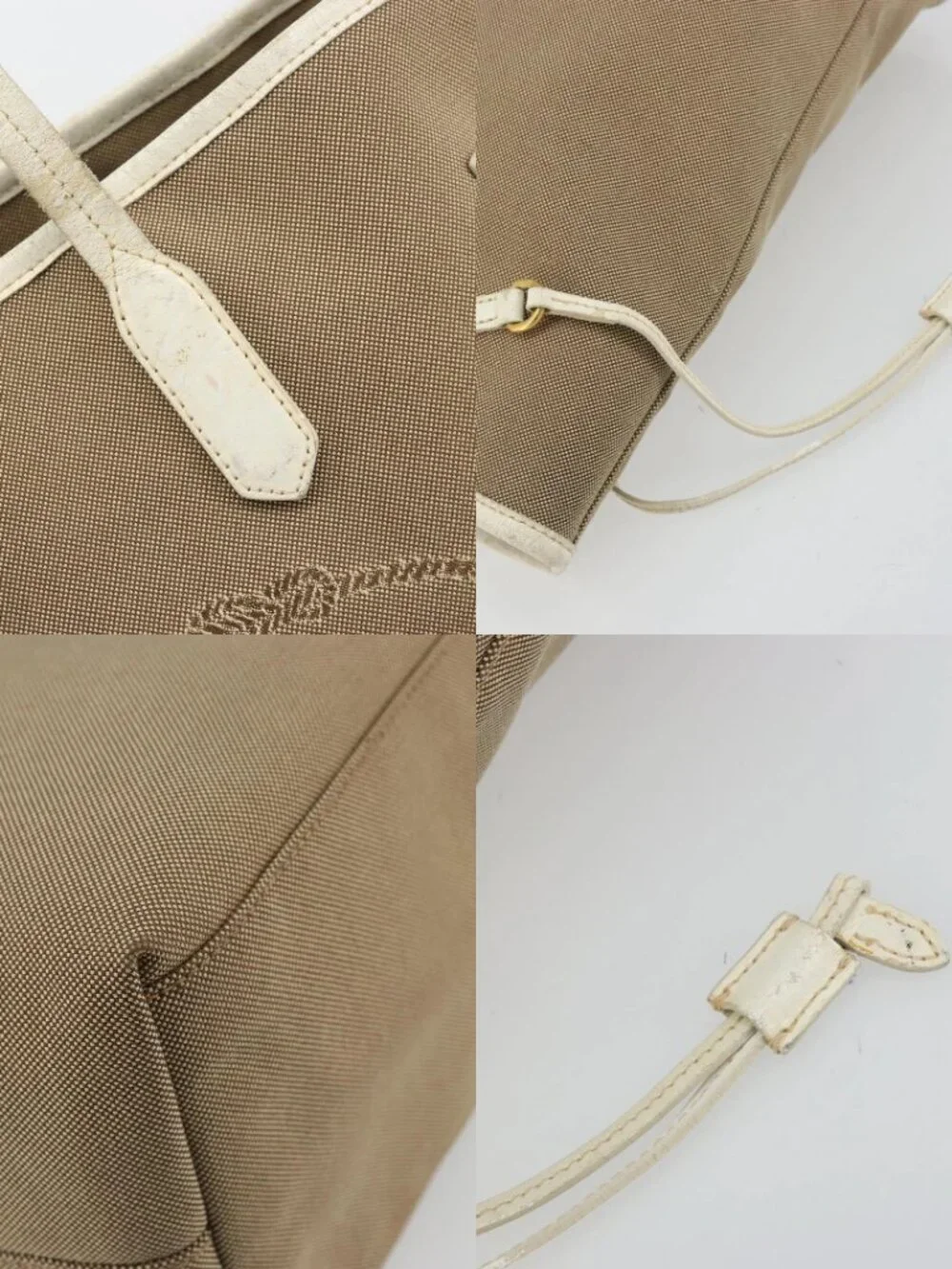 Prada brand	prada color	beige